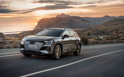 Интерьер Audi Q4 e-tron 2021 года для рынка РФ