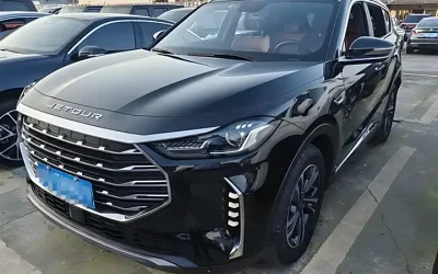Общий дизайн Jetour X70 Plus 2020 года, подержанный, из Китая