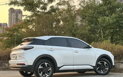 Современный облик Neta X 2023 года для рынка РФ из Китая