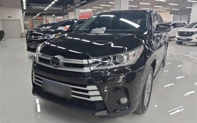 Экстерьер подержанного автомобиля Toyota Highlander 2019, внедорожник, продажа, Китай