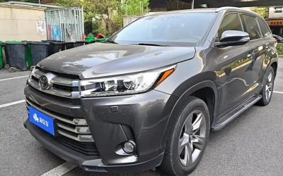 Подержанный автомобиль Toyota Highlander 2018, внедорожник, продажа, спецификации, Китай