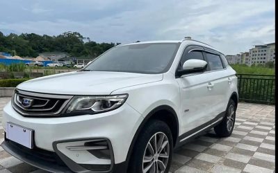 Подержанный Geely Boyue 2020, экстерьер, китайский внедорожник, 4WD, предпродажный авто, цена