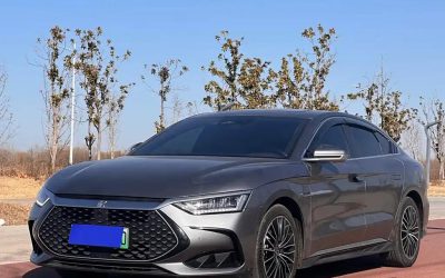 Подержанный BYD Han 2022, экстерьер, китайский седан, электрический, предпродажный авто, цена