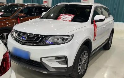 Китайский подержанный автомобиль Geely Boyue 2019, внедорожник, бензин, 4WD, спецификации, купить, цена