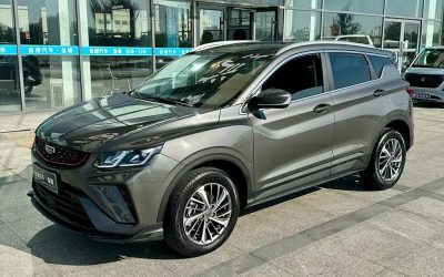 Used Geely Coolray 2022 SUV from China, gasoline 2WD, exterior and interior review, price, and detailed specs.