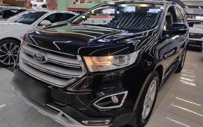 Used Ford Edge 2018 SUV, gasoline 4WD, exterior and interior review, price, and detailed specifications.