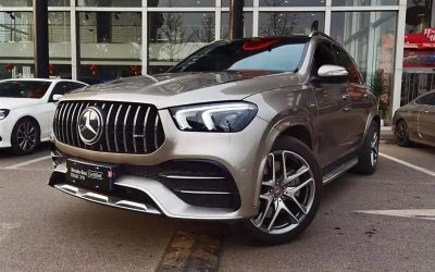 Интерьер подержанного внедорожника Mercedes-Benz GLE AMG 2023, предпродажный автомобиль, спецификации, цена, бензиновый, 4WD