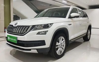 Used Skoda Kodiaq 2019, exterior, 4WD gasoline SUV, pre-sale from China, review price and specs
