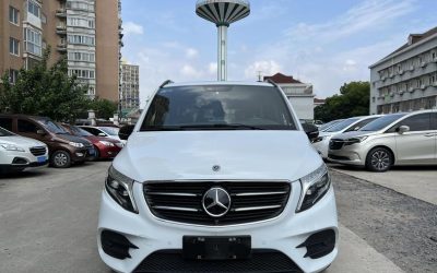 Pre-owned Mercedes-Benz V-Class 2020 minivan exterior, price, specifications, gasoline, 2WD, China