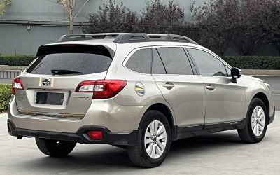 Exterior of a used Subaru Outback 2017 wagon, petrol, 4WD, with price and specs