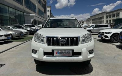 Exterior of a used Toyota Prado 2014 SUV, petrol, 4WD, for sale with specifications and price review.