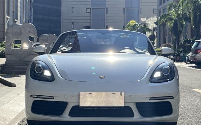 Подержанный Porsche 718 2017, купе, бензин, 2WD, купить в Китае, обзор экстерьера, спецификации, цена