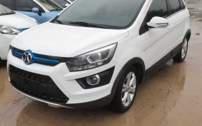 Китайский подержанный автомобиль BAIC EV EX 2017, внедорожник, электрический, 2WD, интерьер, купить, обзор, цена