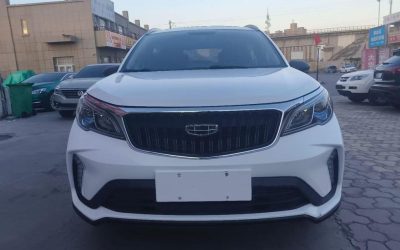Экстерьер китайского подержанного автомобиля Geely Yuanjing X3 2021, внедорожник, бензин, 2WD, обзор, спецификации, цена, продажа, Китай, купить