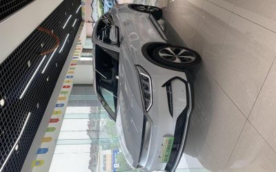 Экстерьер китайского подержанного автомобиля BYD Song PLUS EV 2023, внедорожник, электрический, 2WD, обзор, спецификации, цена, продажа, Китай