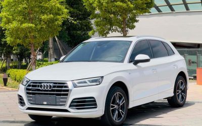 Экстерьер подержанного автомобиля Audi Q5L 2019, внедорожник, бензин, 4WD, обзор, спецификации, цена, продажа, предпродажный автомобиль