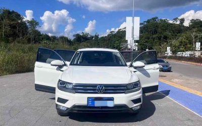 Интерьер Volkswagen Tiguan L 2021 внедорожник, подержанный авто, бензин, 4WD, Китай, цена