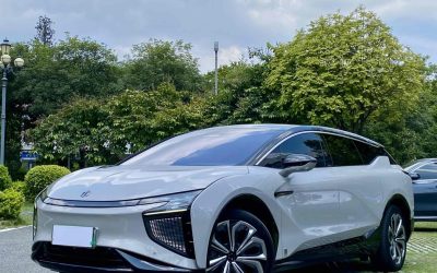 Китайский подержанный автомобиль HiPhi X 2021, внедорожник, электрический, 4WD, купить, обзор, цена