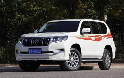 Экстерьер подержанного автомобиля Toyota Prado 2019, внедорожник, бензин, 4WD, спецификации, цена, обзор, продажа, купить