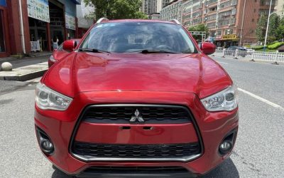 Экстерьер подержанного автомобиля Mitsubishi ASX 2016, внедорожник, бензин, 2WD, обзор, спецификации, цена, продажа