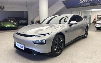 Экстерьер китайского подержанного автомобиля Xpeng P7 2022, седан, электрический, 2WD, обзор, спецификации, цена, продажа, Китай
