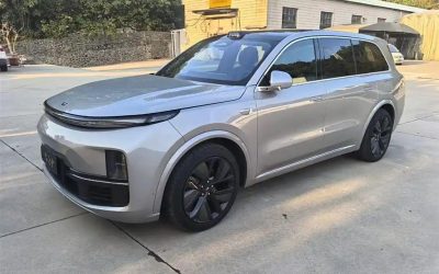 Подержанный автомобиль Li Auto L9 2023, китайский электромобиль, тип топлива электрический, обзор и цена на продажу