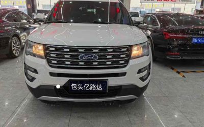 Ford Explorer 2017 подержанный автомобиль, интерьер, внедорожник, цена, обзор, купить