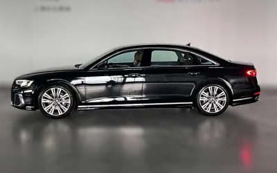 Audi A8 2025 подержанный авто седан бензин 4WD обзор цена экстерьер