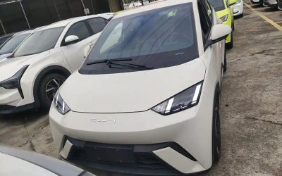 BYD Seagull 2024 китайский подержанный авто электрический хэтчбек 2WD обзор цена экстерьер