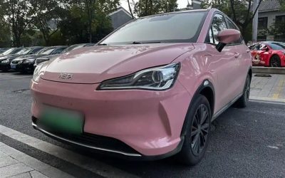 Neta V 2022 китайский подержанный авто электрический хэтчбек 2WD обзор цена экстерьер