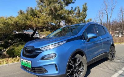 Beijing EX3 2021 подержанный автомобиль, электрический внедорожник, 2WD, китай, цена, обзор, интерьер, продажа, купить