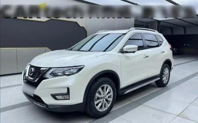 Nissan X-Trail 2023 SUV top view exterior, specs, price, review, for sale, used car, pre-hand car, second hand car, auto, Chinese used car, China used car, gasoline fuel type, 4WD, buy price in China