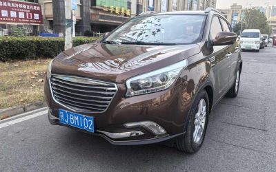 Китайский подержанный автомобиль Hawtai Santa Fe 2017, внедорожник, 2WD, бензин, купить
