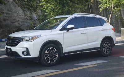 Интерьер Trumpchi GS4 2018, китайский подержанный внедорожник, обзор, цена, Китай