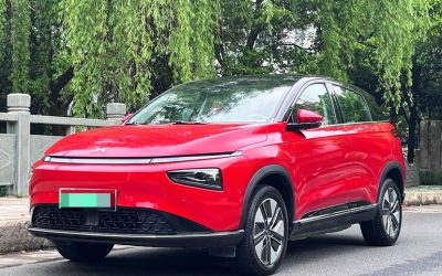 Интерьер Xpeng G3 2021, китайский подержанный внедорожник, электрический, обзор, продажа