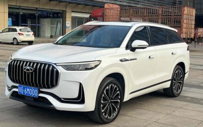 Интерьер Tiggo 9 2023, подержанный кроссовер, бензин, 4WD, спецификации, цена, обзор, продажа, купить из Китая
