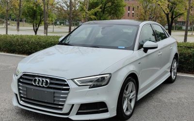 Used Audi A3 2020 hatchback exterior, 2WD, gasoline, available to buy with price and detailed specifications.