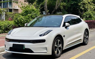 Экстерьер предпродажного автомобиля Zeekr 001 2022, лифтбек, электрический, 4WD, Китай, обзор, цена