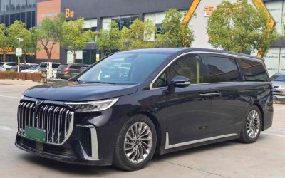 Обзор Voyah Dream 2024, минивэн, электрический, 4WD, китайский подержанный автомобиль, экстерьер, цена