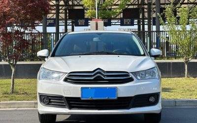 Exterior of a used Citroen C-Quatre 2014 sedan, gasoline, 2WD - price, specs, and review for sale