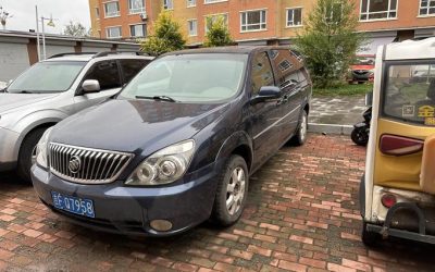 Китайский автомобиль Buick GL8 2007, минивэн, подержанный, продажа, экстерьер, бензин, 2WD, обзор