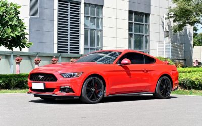 Ford Mustang 2018, подержанный авто, экстерьер, купе, 2WD, бензин, продажа, обзор, цена