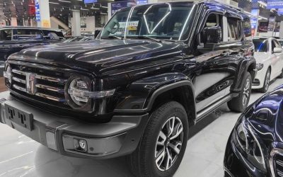 Китайский подержанный автомобиль Tank 300 2023, экстерьер, внедорожник, бензин, 4wd, продажа, обзор