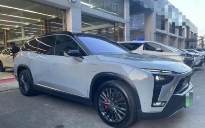 Китайский подержанный NIO ES8 2021, внедорожник, электрический, 4WD, экстерьер, цена, продажа.