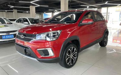 Chery Tiggo 3x 2019, китайский подержанный бензиновый внедорожник, 2WD, экстерьер для продажи.