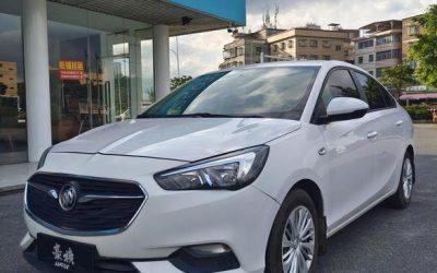 Buick Excelle 2019, подержанный бензиновый седан, 2WD, экстерьер для покупки в Китае.