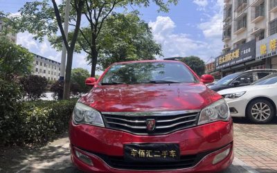 Боковой профиль подержанного китайского седана Roewe 350 2012, бензин, в продаже с обзором.