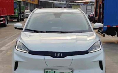 Китайский подержанный WM Motor EX5 2021, внедорожник, электрический, 2WD, экстерьер, цена.
