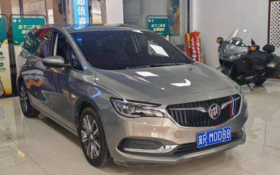 Полный вид экстерьера подержанного минивэна Buick GL6 2018, китайский подержанный автомобиль с бензиновым топливом и 2WD, предлагаемый на продажу с полными характеристиками и ценой.
