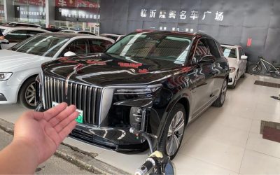 Экстерьер подержанного автомобиля Hongqi E-HS9 2021, китайский внедорожник, электрический, 4WD, обзор, спецификации, цена и возможность купить.